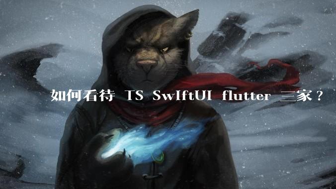 如何看待 TS SwiftUI flutter 三家?