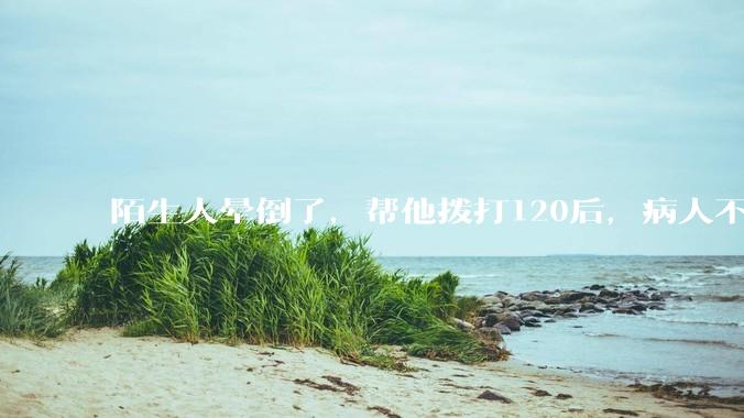 陌生人晕倒了，帮他拨打120后，病人不支付120出车费，这个费用谁来承担？