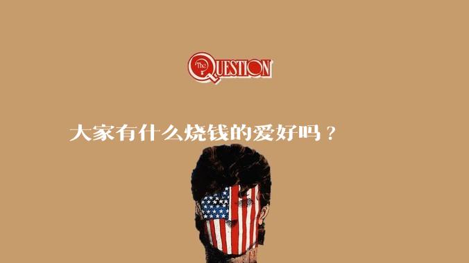 大家有什么烧钱的爱好吗?