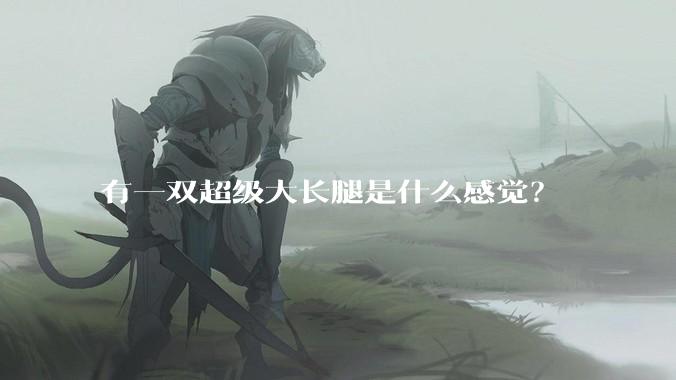 有一双超级大长腿是什么感觉？